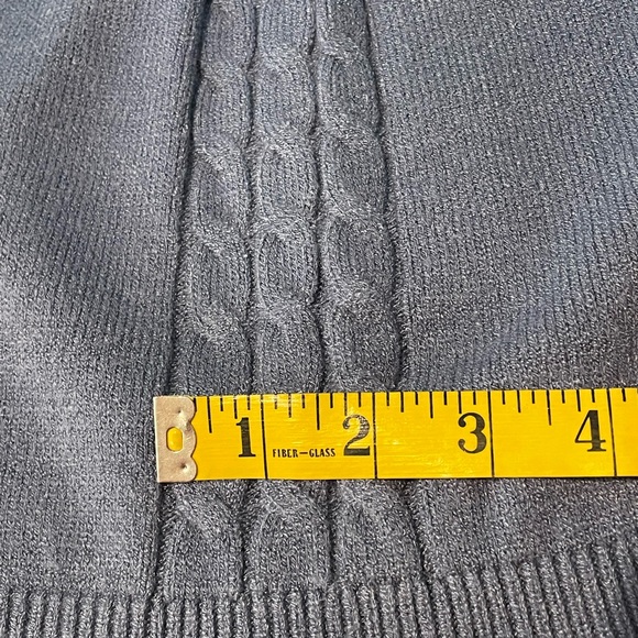 Cupio Women's Pull On Sweater Pants  China Blue Cable Detail New NWT S Small - Picture 12 of 14